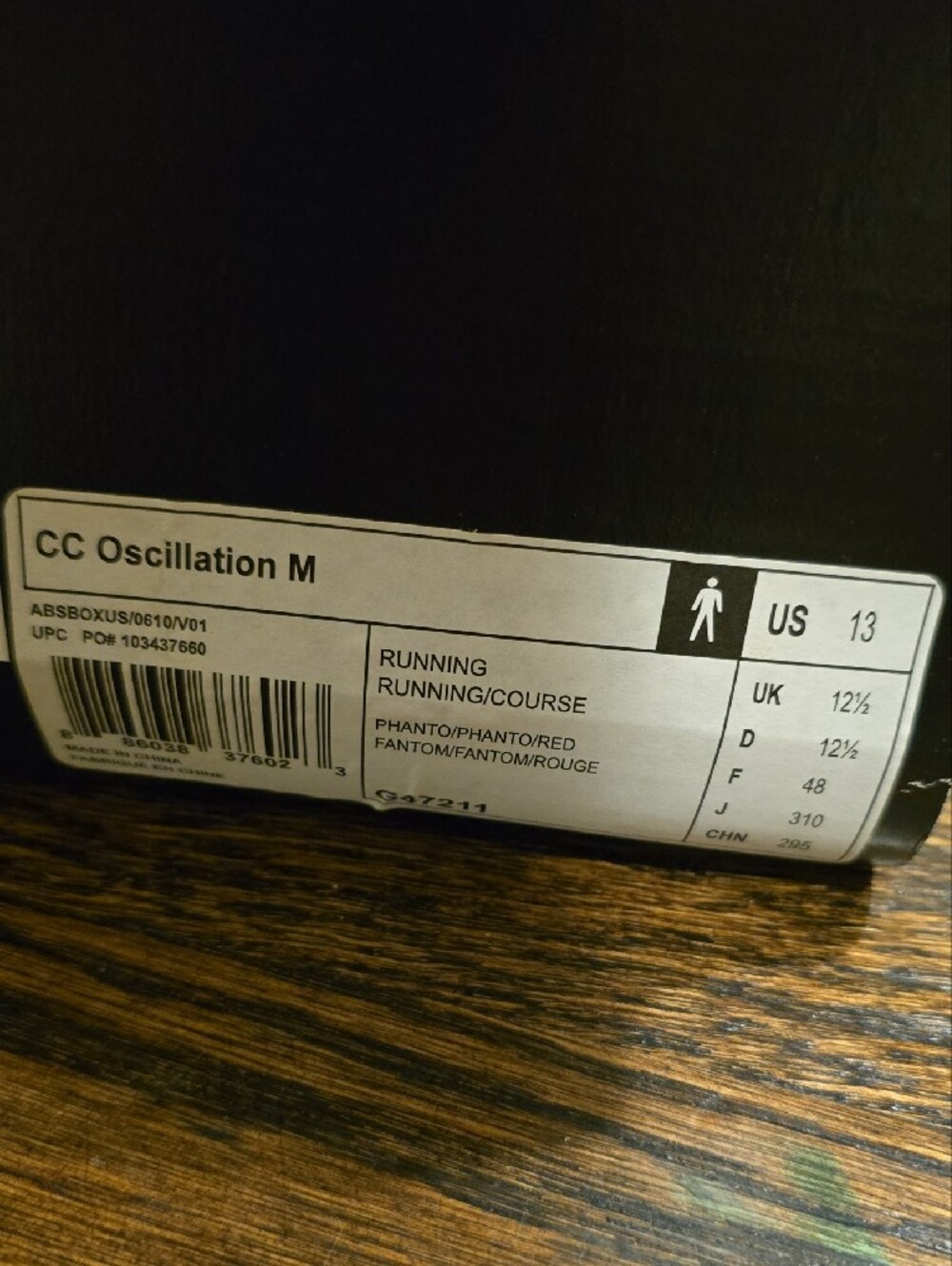 Adidas Cc Oscillation M. Sz 13 - Picture 8 of 8